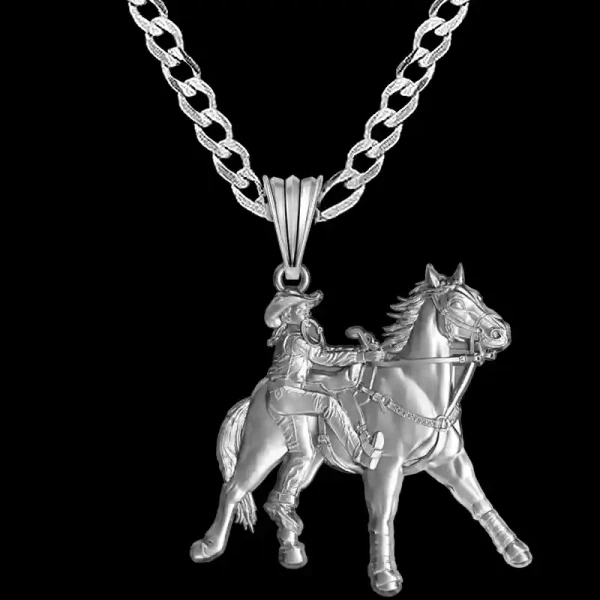 Calf Roping Pendant